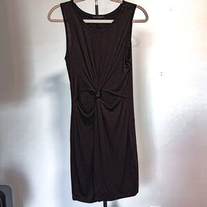 NWOT Bodycon Dress with Cutout Middle | Size M | Black | Brand Sweet Claire